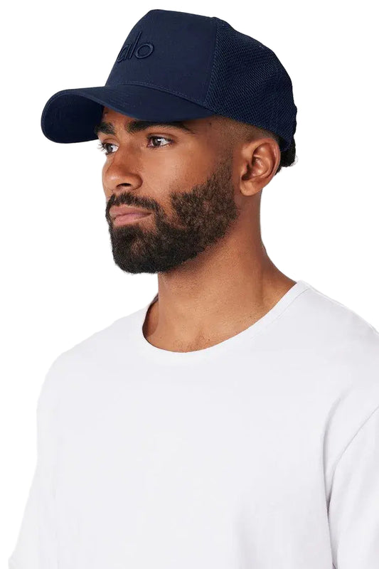 Gorra azul malla, Alo Yoga.