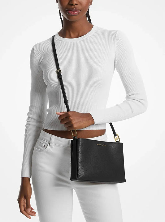 Trisha Medium Pebbled crossbody, Michel Kors.