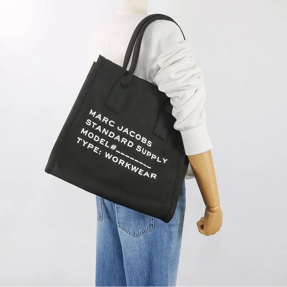 Totebag negra large, Marc Jacobs.