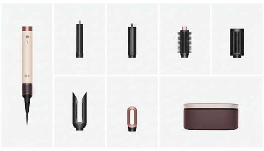 Dyson Airwrap Co-anda2x. Ceramic pink, rose gold.