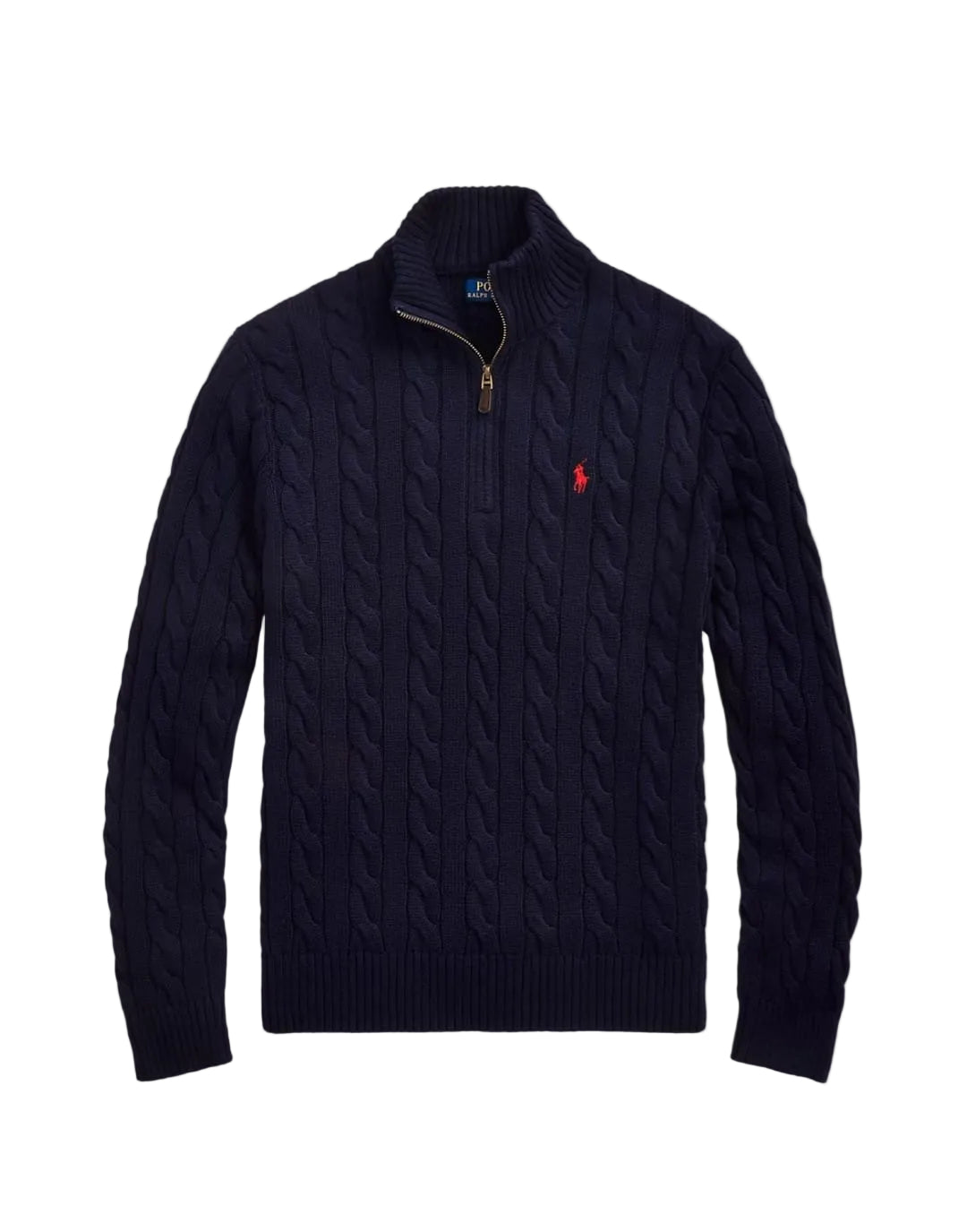 Sweater zip, Polo Ralph Lauren.