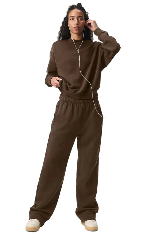 Alo yoga, Jersey de cuello redondo.