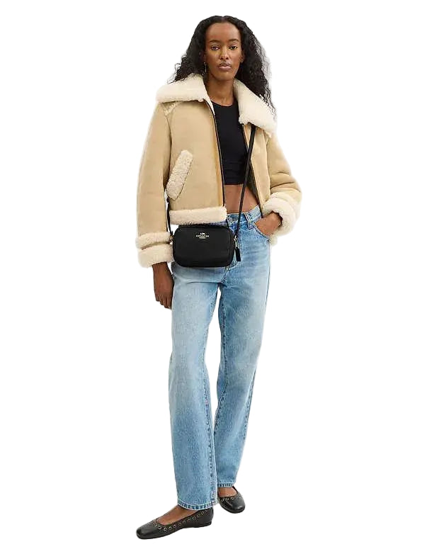 Crossbody mini Jamie negro, Coach.