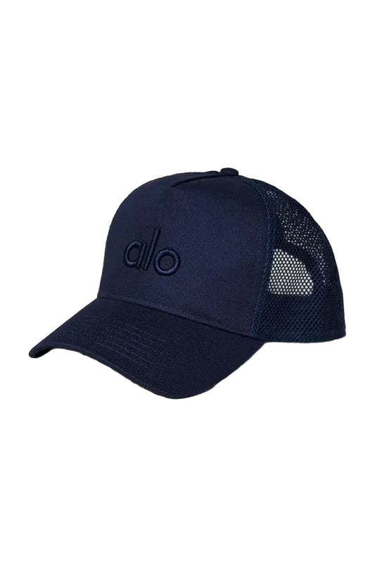 Gorra azul malla, Alo Yoga.