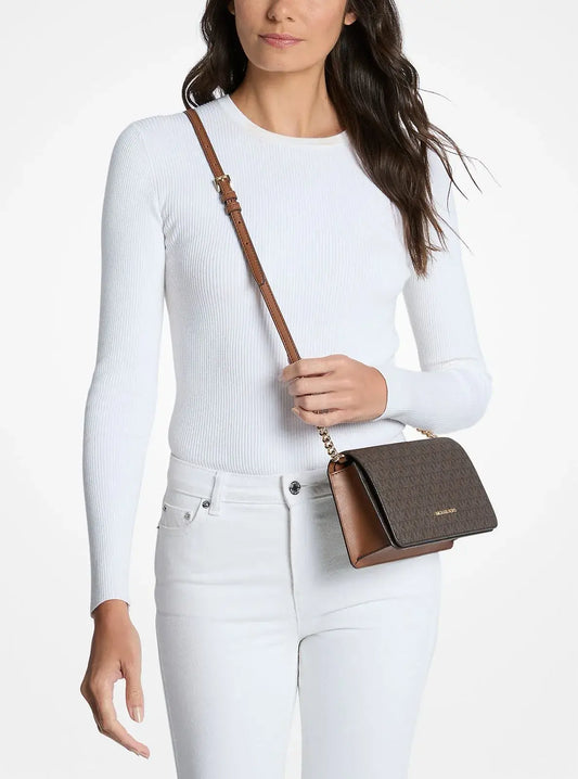 Jet Set Signature logo crossbody, Michel Kors.