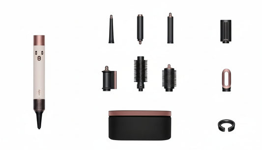 Dyson Airwrap i.d. Ceramic pink y rose gold.