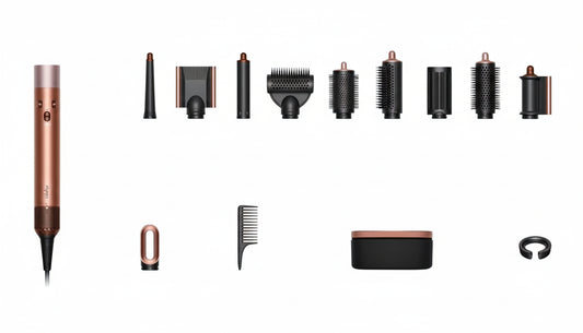 Dyson Airwrap Co-anda2x. Amber Silk.