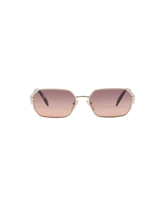 Lentes de sol logo triangular, Prada.