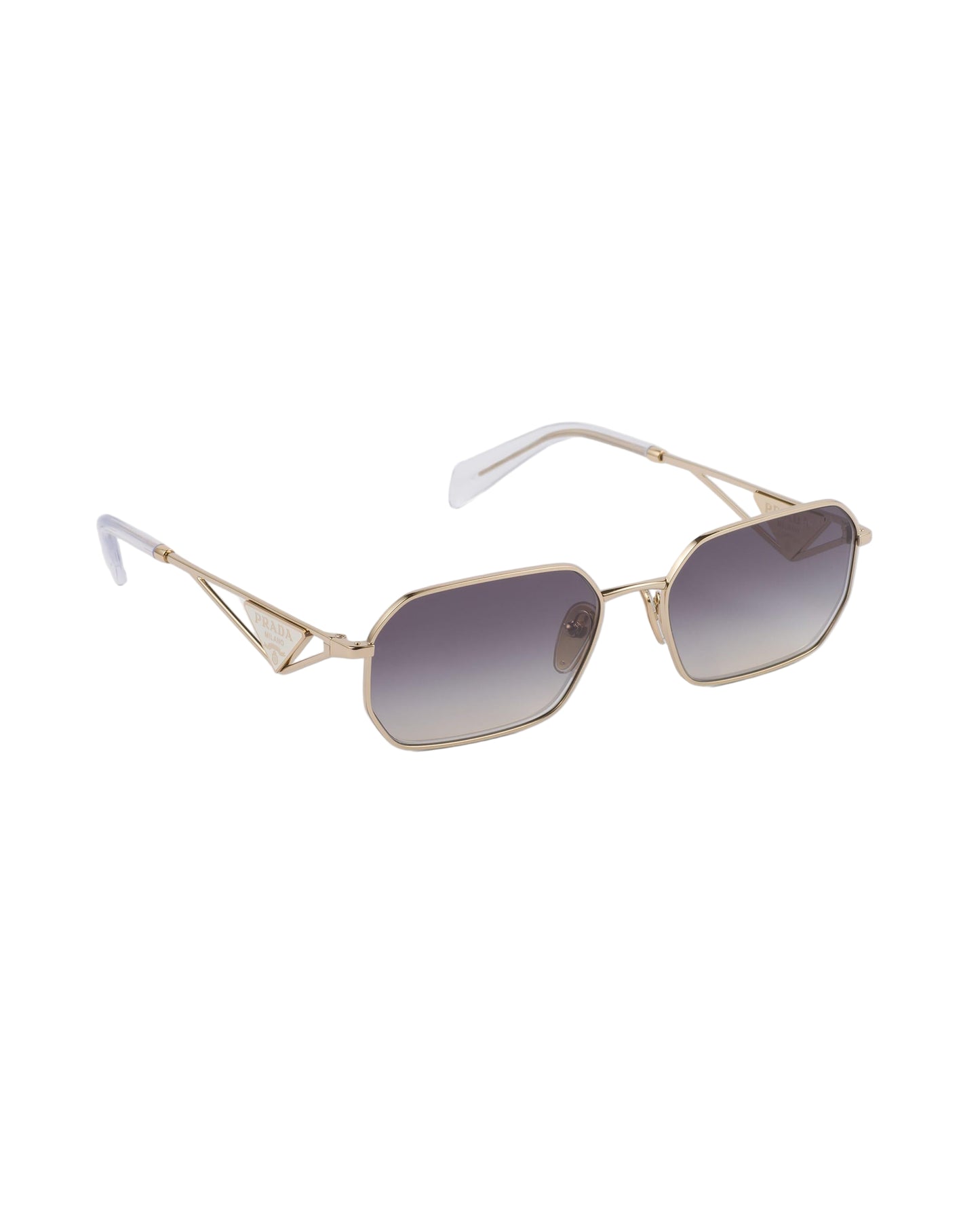 Lentes de sol logo triangular, Prada.