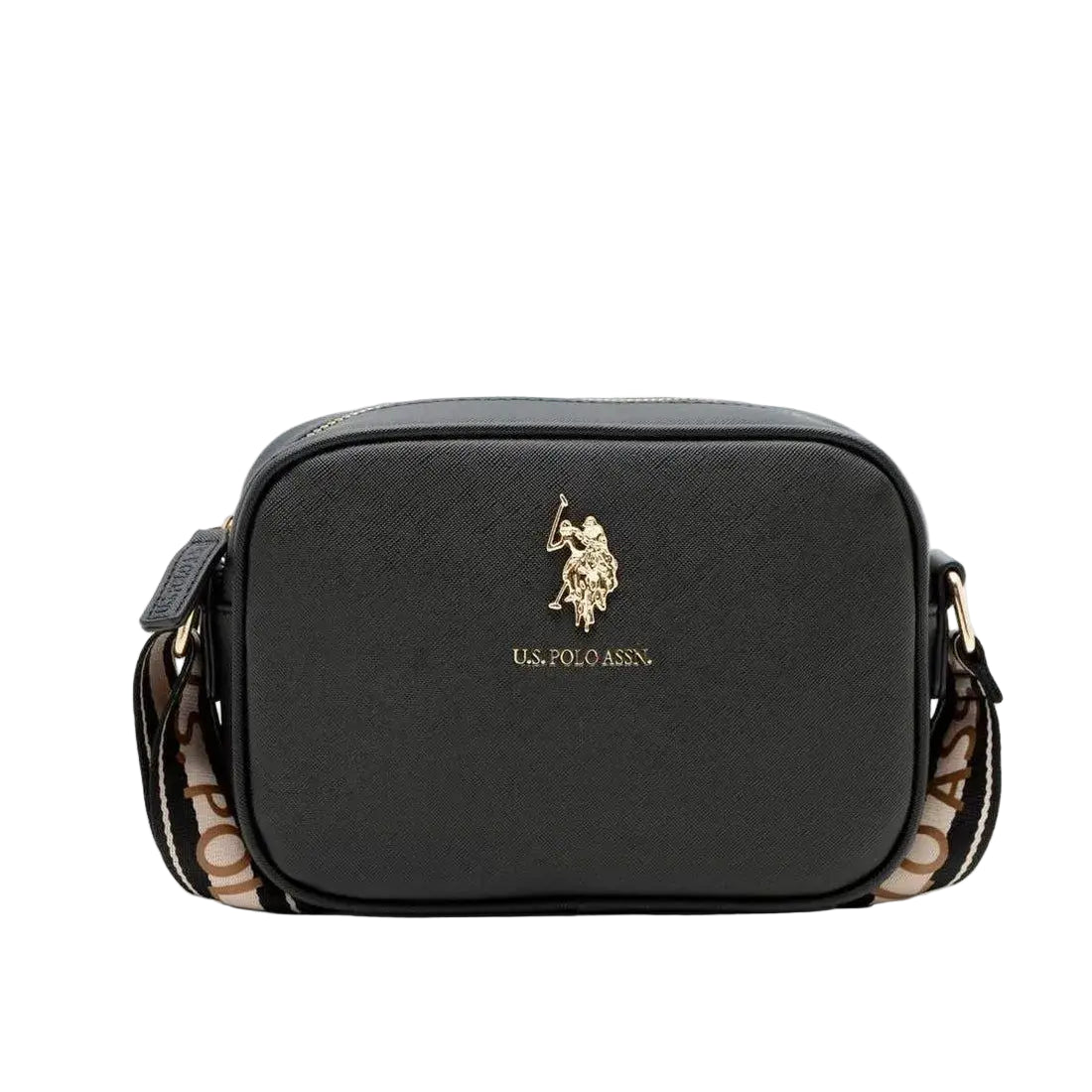 Crossbody negra, Polo.