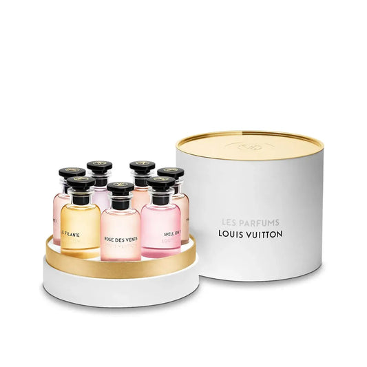 Perfume Miniature set mujer, Louis Vuitton.