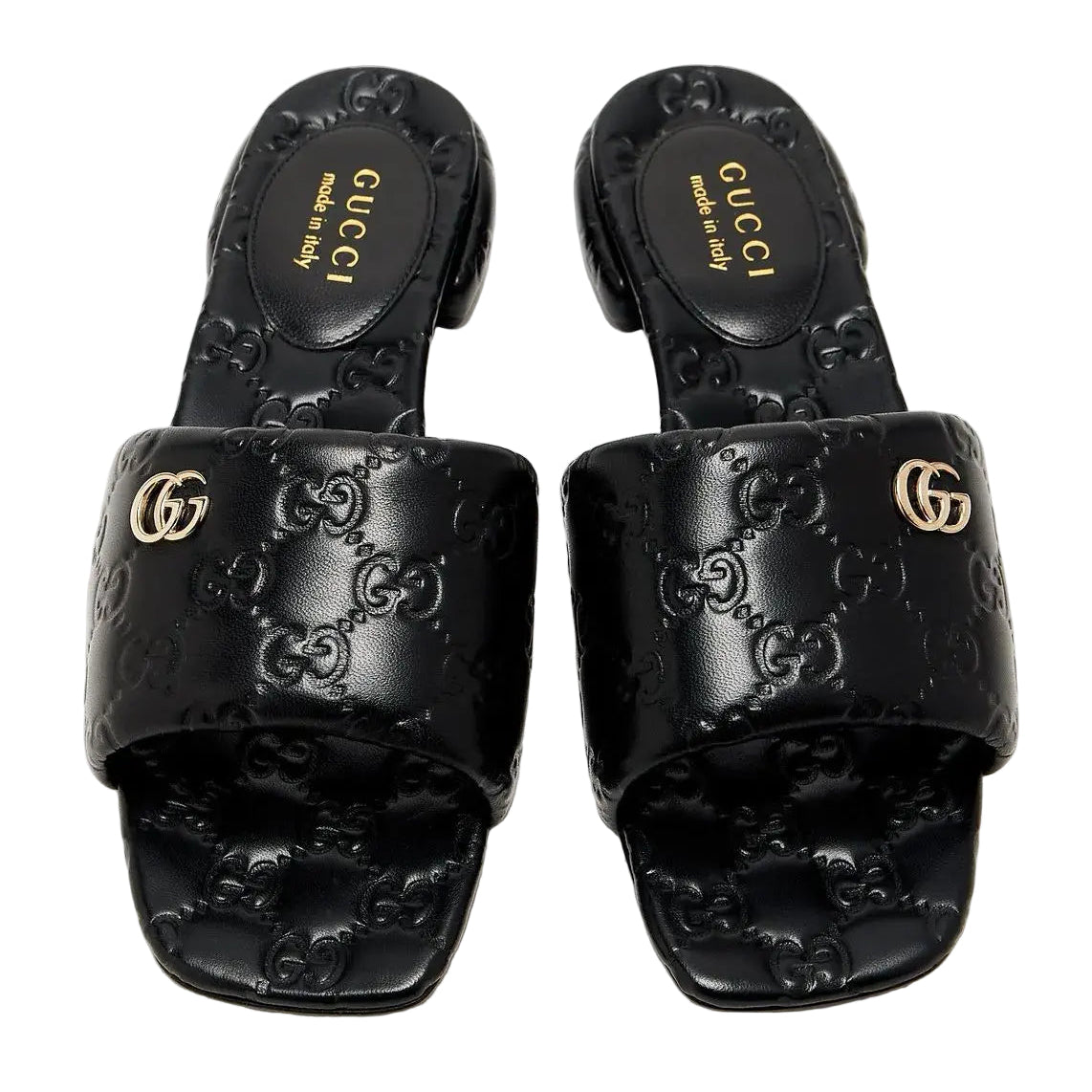Sandalias Double G slide, Gucci.