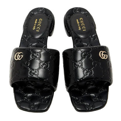 Sandalias Double G slide, Gucci.