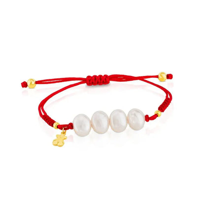 Pulsera baño oro, Tous.