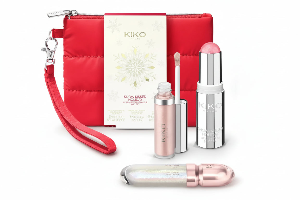 Set Kiko Milano snow holiday festive.