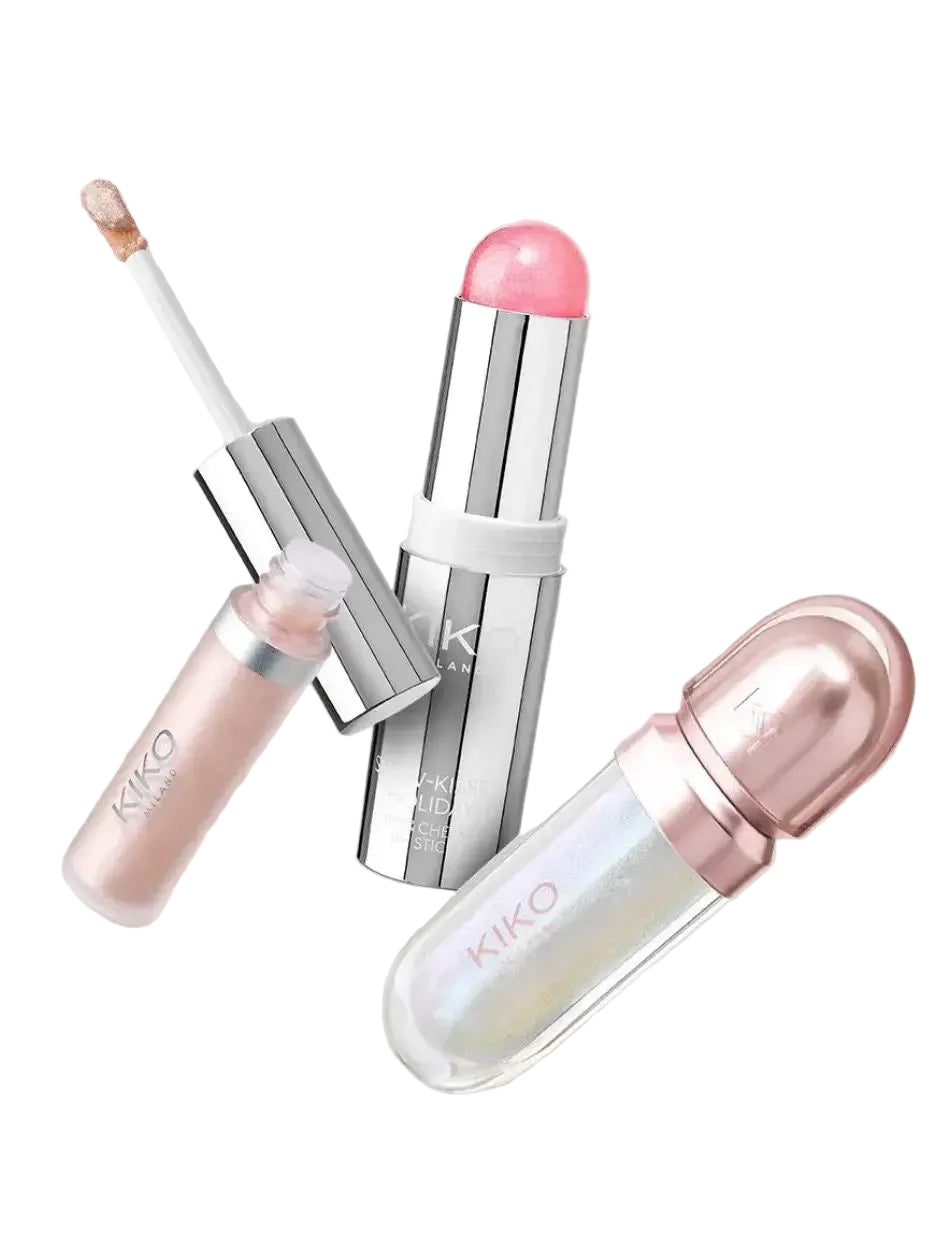Set Kiko Milano snow holiday festive.