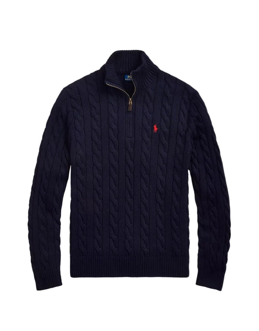 Sweater zip, Polo Ralph Lauren.
