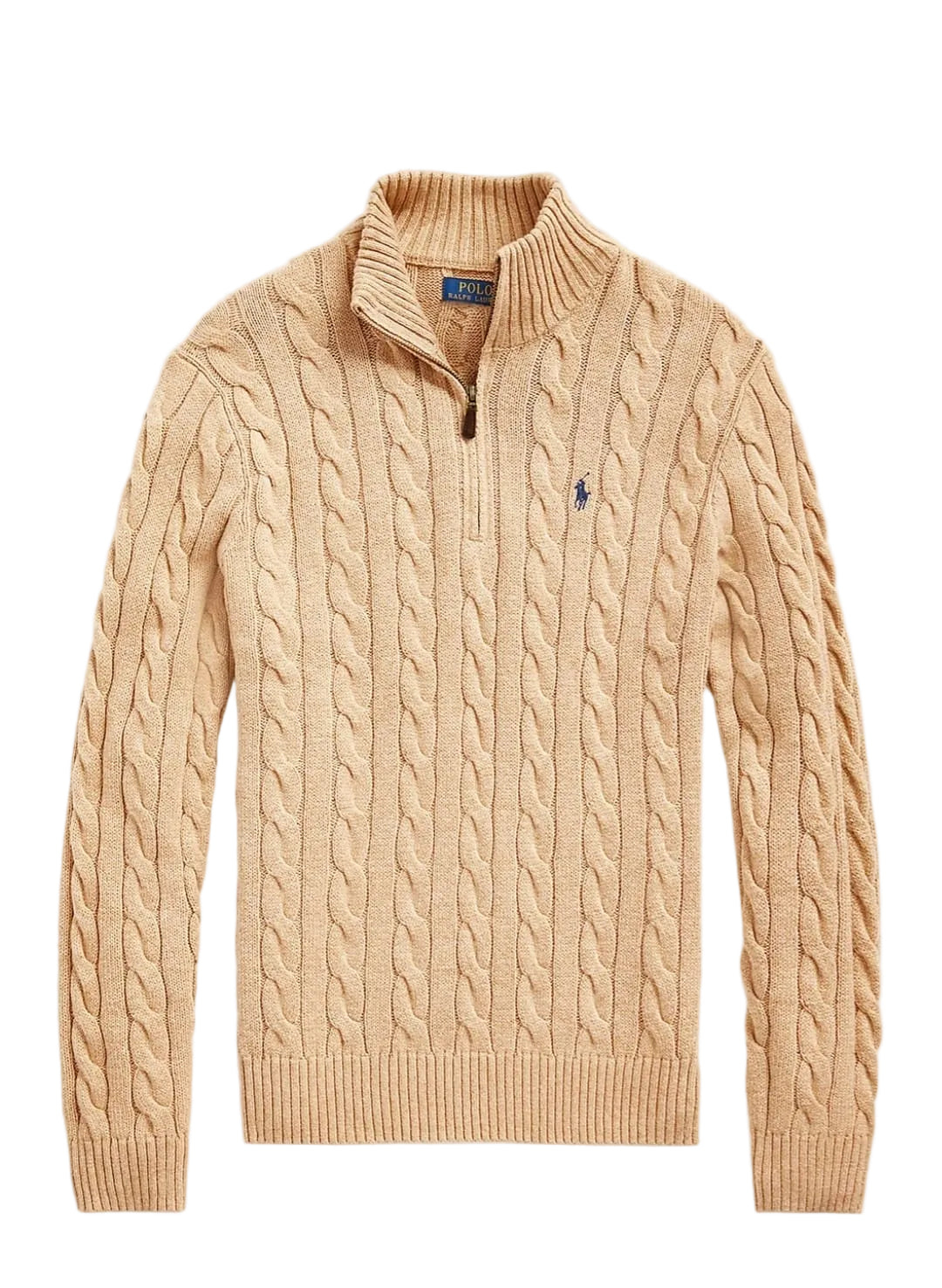 Sweater zip, Polo Ralph Lauren.