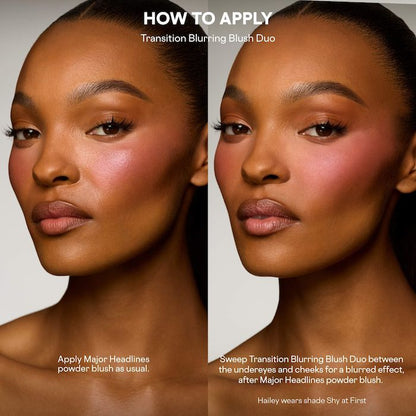 Duo blush, Patrick Ta.
