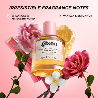 Permufe cabello floral, Gisou.