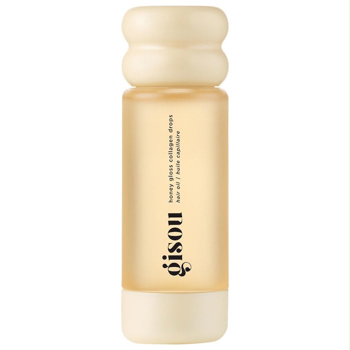 Honey Gloss Collagen Drops Hair Oil for Fine to Medium Hair, Gisou.