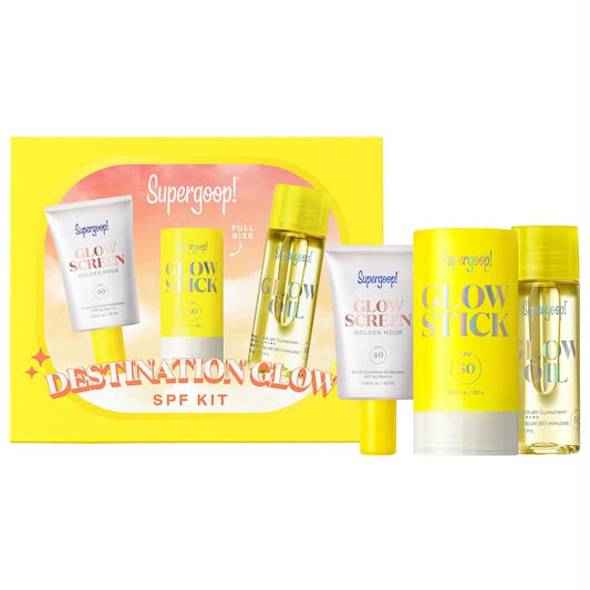 Supergoop!  Destination Glow SPF Kit