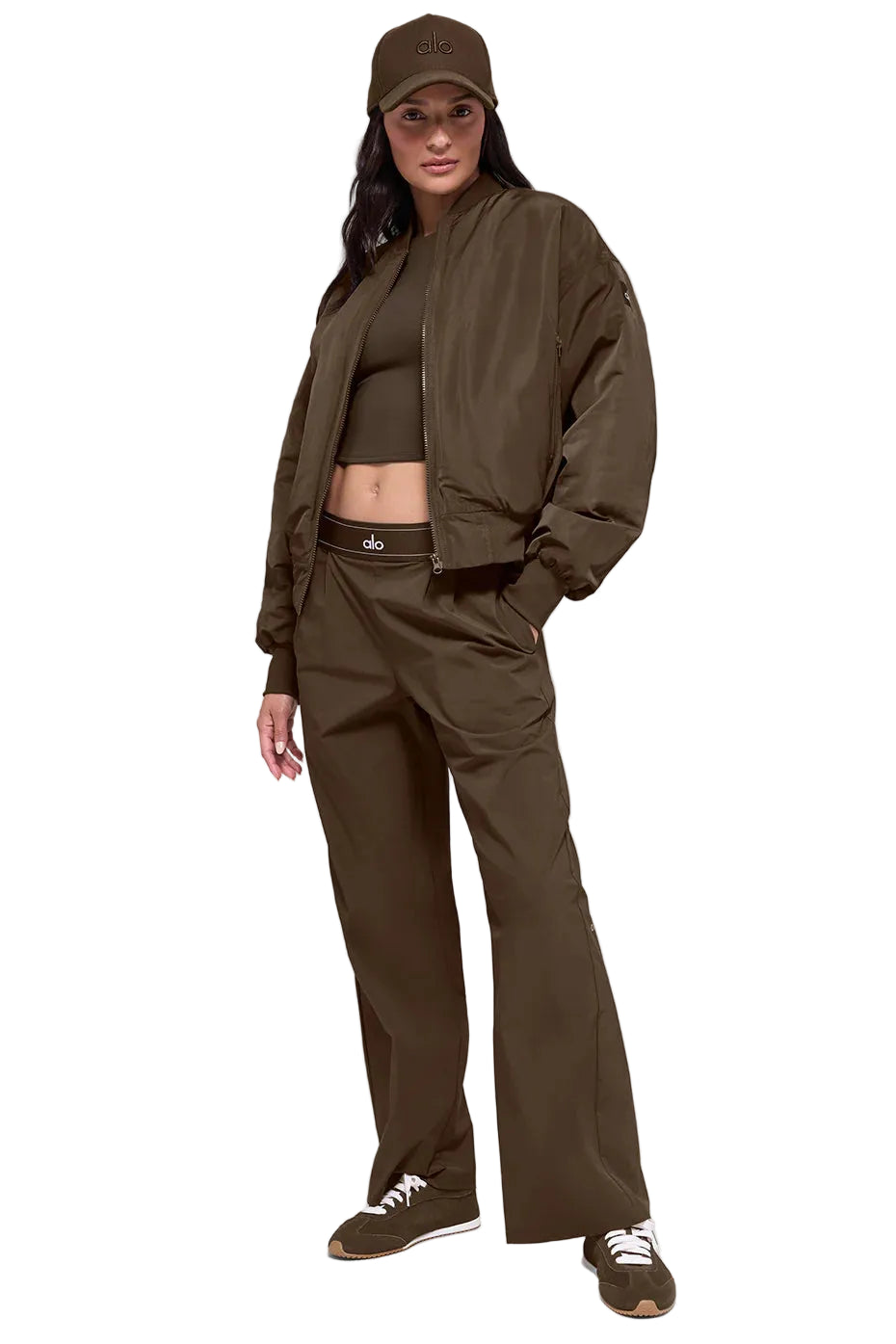 Alo yoga, Chaqueta bomber Urbanite café. - S