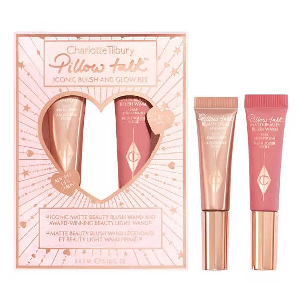 Charlotte Tilbury, Set Mini Pillow Talk Blush And Glow.