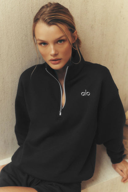 Alo yoga, Polerón cierr zip.